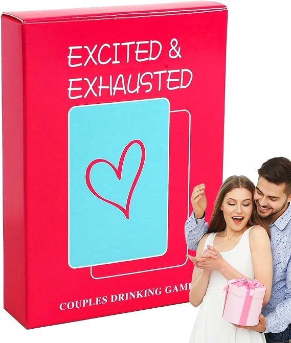 Drinking Game Cards For Couples, Fun Date Night Ideas Cards Drunk Lovers Card Game For Date Night Relationship Card Game Deep Couple Questions, Sexy Drinking Games For Adults