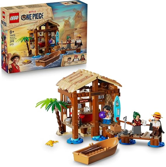LEGO ONE PIECE Yel Değirmeni Köyü Kulübesi 75636