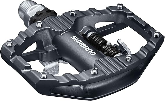 Shimano EPDEH500 Pedal SPD Trekking Single Sided SPD/Single Sided Flat SM-SH56 Cleat Included Black