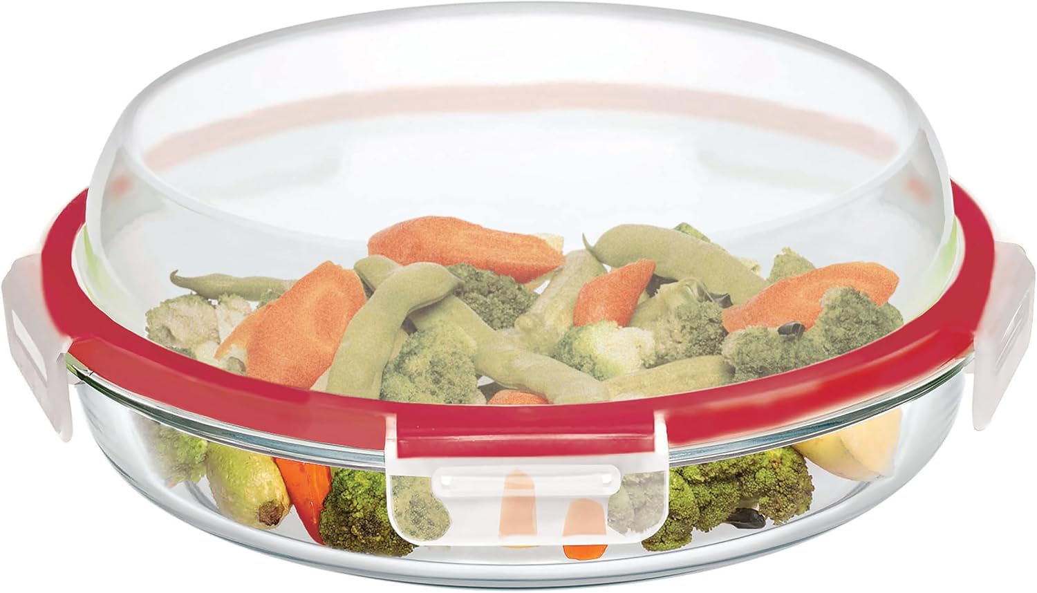 Paşabahçe BAKE&STORE SAKLAMA KABI 1840 CC T A CONTA LSR KIRMIZI 1 OFSET TANITIM KARTI 6 Paşabahçe