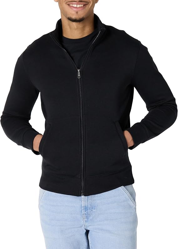 Amazon Essentials Men's Regular Fit Fleece Full-Zip Jumper