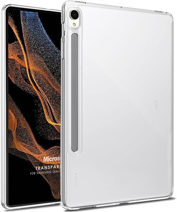 Case for Microsonic Samsung Galaxy Tab S9 X710 Transparent Soft Transparent [Case Compatible with Galaxy Tab S9 X710 - Transparent]