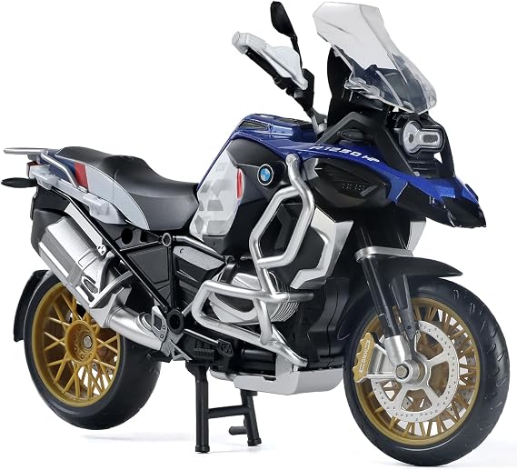Risopen 1:12 Die-cast Motorcycle Compatible for BMW R1250 GS