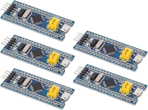 STM32F103C8T6 Smallest System Development Board, Mirco USB 40 Pin Core Learning Module, USB Communication and Power Supply, SWD Debug Interface, Includes 5 Modules, Convenient for DIY Electrical Testing