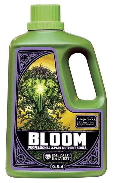 Emerald Harvest - Bloom 3.79L - Professional 3 part Base Nutrients