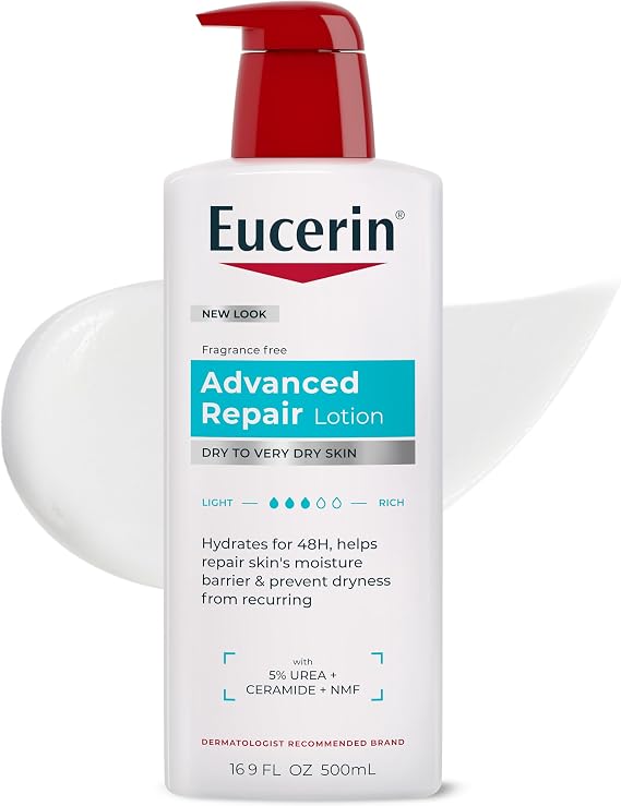 Eucaline Dry Skin Therapy Plus Smooth Essential Lotion 16.9 fl oz 500 ml