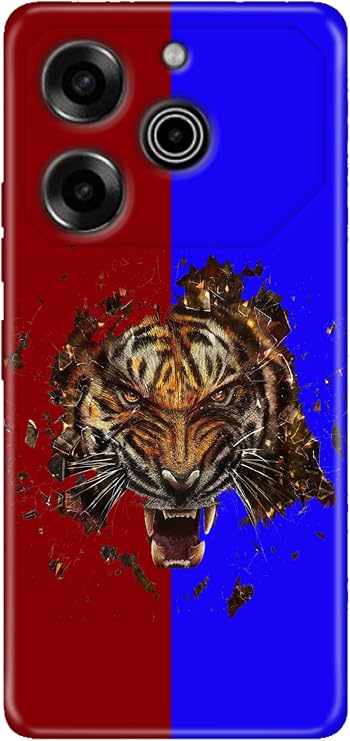 Senada Tecno Pova 6 Pro İle Uyumlu Kılıf Telefon İle Uyumlu Kılıfı Pova 6 Pro Baskılı Karadeniz Kaplanları