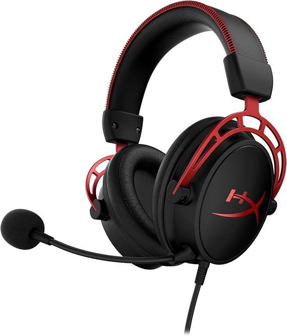 HyperX Cloud Alpha Pro Gaming Headset for PC PS4 & Xbox One Nintendo Switch (HX-HSCA-RD/AM)