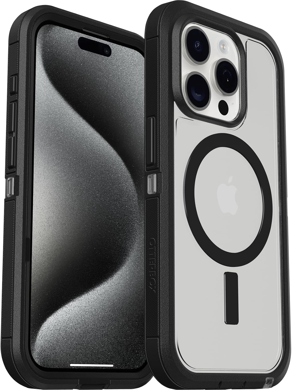 Otterbox Defender Xt Case For Iphone 15 Pro Magsafe, Magsafe Featured, Shockproof, Ultra Sturdy, Protective Case, 5X Tested According to Military Standards, TransparentBlack