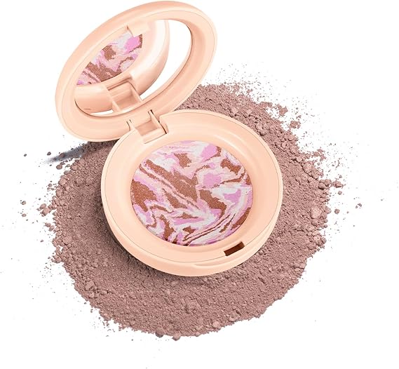 Baked Colour Correcting Powder Foundation – Lightweight Baked Foundation for Mature Skin, Neutralises Redness & Uneven Skin Tone, Natural Smooth Makeup (# 01 Fair)