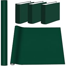 AKONEGE Book Cloth for Book Binding 35 x 16 Inch Fabric Surface and Paper Backed, Strong, Easy to Use, Fabric Materials Bookbinding Supplies Bookcloth for Scrapbooking Album DIY Crafts, Dark Green