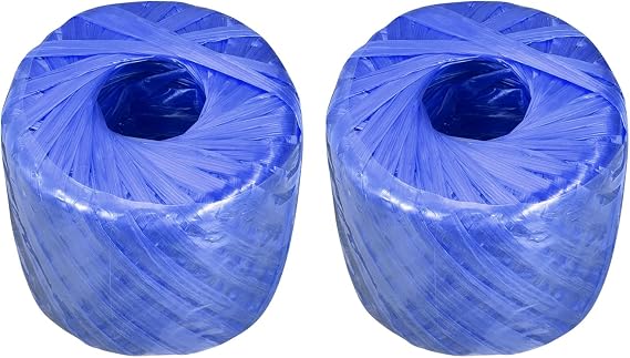 Polyester Nylon Rope [for Household Bundled Packing DIY]-200m/656ft / 2Roll Plastic,Blue