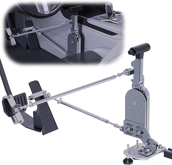 Nelyrho Hand Controls for Disabled Drivers with Fixed Pedal Assist Design