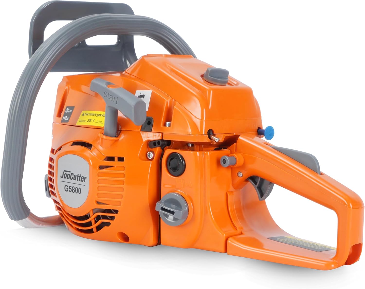 Farmertec 54.6cc JonCutter G5800 Top Handle Arborist Gasoline Chainsaw Powerhead Without Saw Chain and Guide Bar