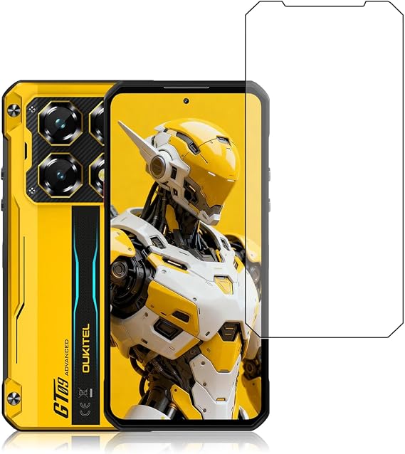 NOUKAJU Oukitel WP60用スクリーンプロテクター、HD強化ガラス、耐傷性、耐久性、落下防止、強化ガラススクリーンプロテクター Oukitel WP60用 1パック