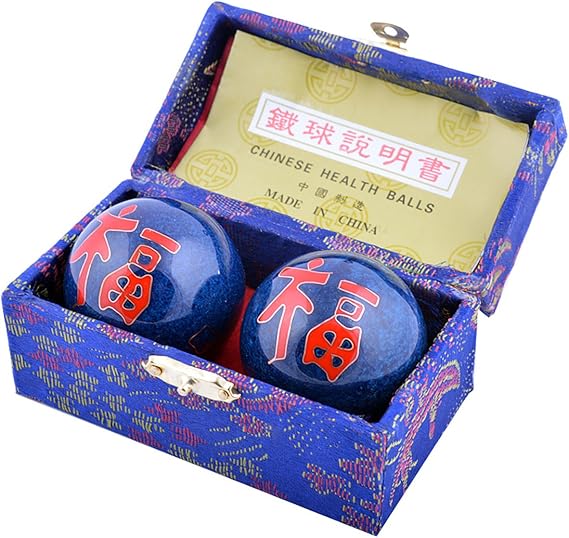 Feng Shui Baoding Chinese Health Exercize Stress Relief Balls 4.2cm/1.7" Fengshuisale Red String Bracelet F1107