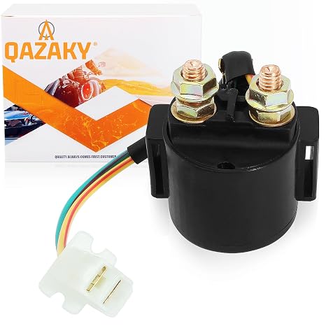 Starter Solenoid Relay Compatible with Yamaha Tri Moto Virago Wolverine Warrior TTR225 TTR250 YFM350 YFM350FX XV535 XJ550 XJ650 XJ750 XJ900 XS850 XS1100 XV500 XV750 XV920 XZ550 YTM200 YTM225