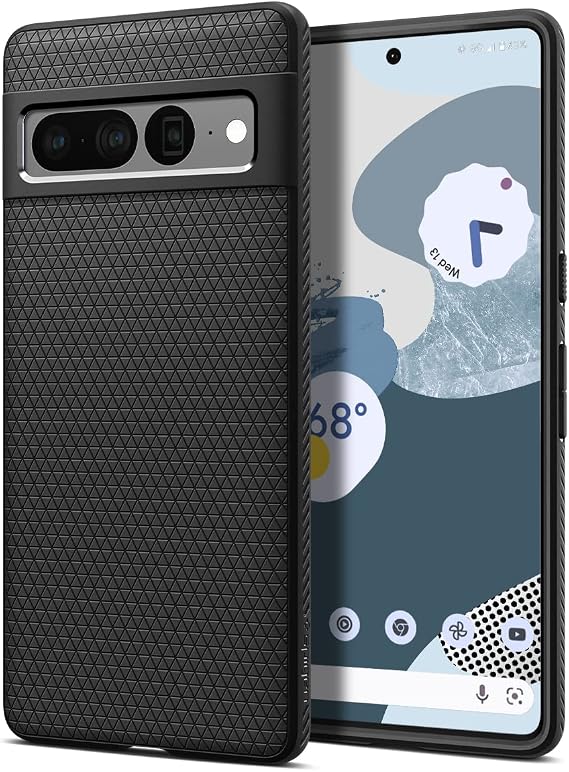 Spigen Liquid Air Case for Google Pixel 7 Pro - Matte Black