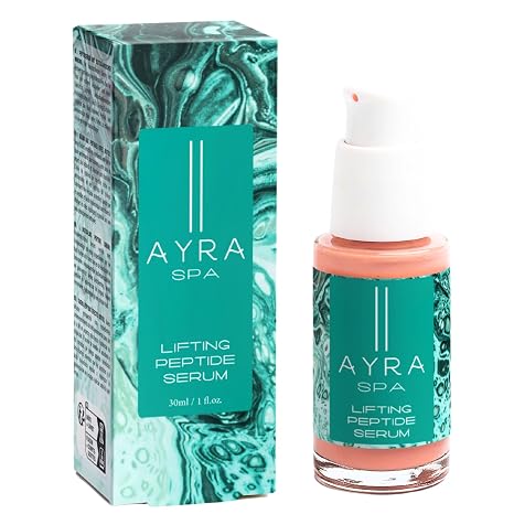 Lifting Peptide Serum Highly Effective Peptides & Amino Acids that Lift Firm Firm Brighten and Promote Natural Collagen Production Vegan & 99% Natural Cosmos Natural