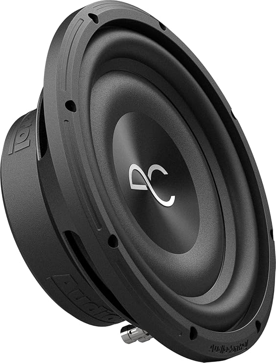 AudioControl Space Series 10″ Shallow Mount Subwoofer 400W RMS – Low Profile Car Subwoofer for Slim Enclosures, Compact Install in Cars, Vans & Trucks
