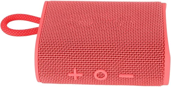Mini Portable Bluetooth Speaker with RGB Light, (Red)