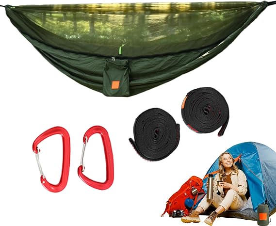 Portable Hammock Camp Hammock with Mesh Net