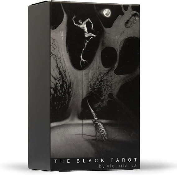 Da Brigh Black Tarot Cards Deck for Shadow Work, English