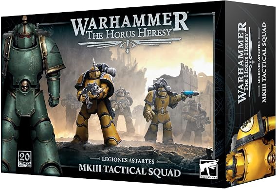 Games Workshop - Warhammer - Horus Heresy - Legiones Astartes: MK III Tactical Squad, Gray