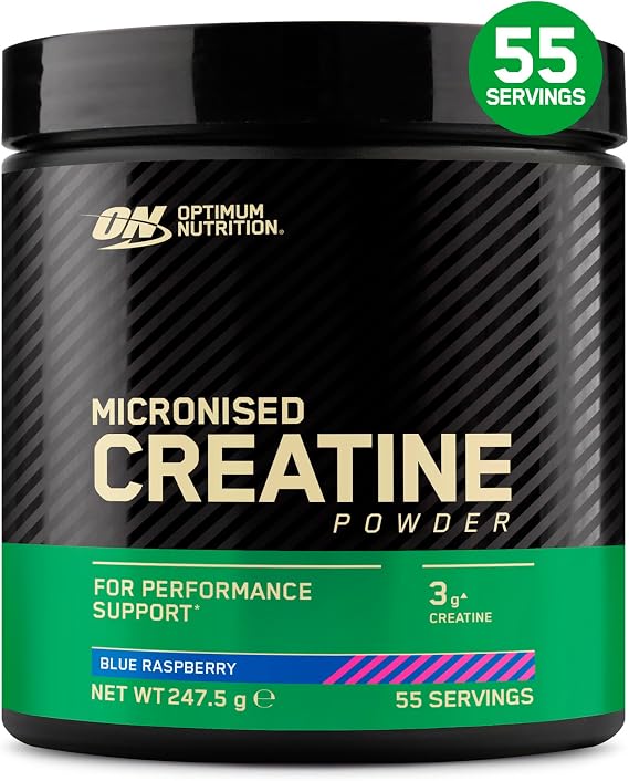 Optimum Nutrition Creatine Mavi Ahududu Kreatin 248 Gram