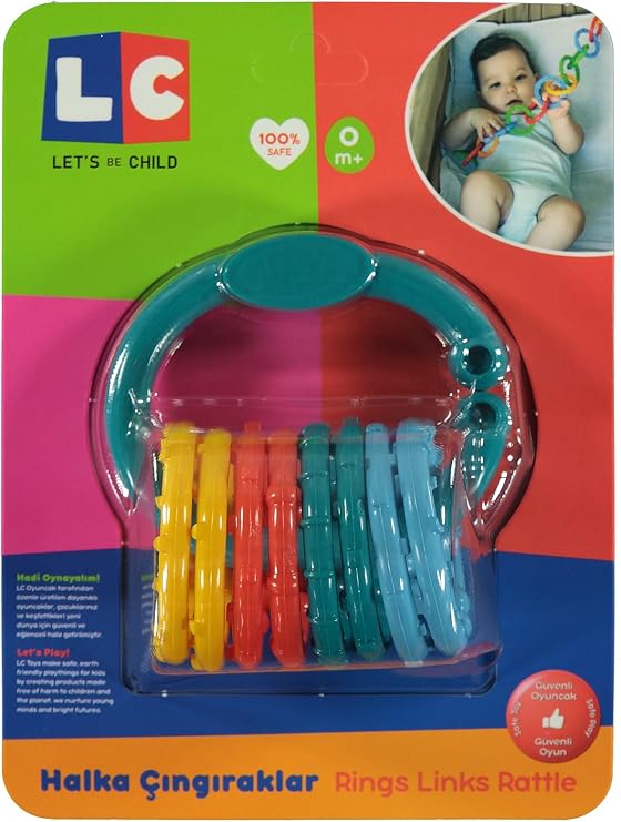 Lets Be Child Halka Çıngıraklar, Yeşil, 0+ Ay