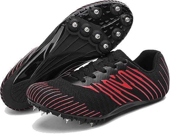 Track And Field Shoes Men Women,Track And Field Spikes Shoes,cross Country Spikes Shoes,Comfortable,8 Spikes,Soft,Mesh Comfortable For Running Track And Field