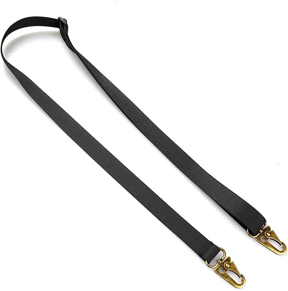 VIPERADE Universal Replacement Shoulder Straps, 55" Adjustable Shoulder Belt with Metal Swivel Hooks for Radio Pouch Mini Cell Phone Pouch Purse Mini Waist Bag & Accessory Bag (1 PC)