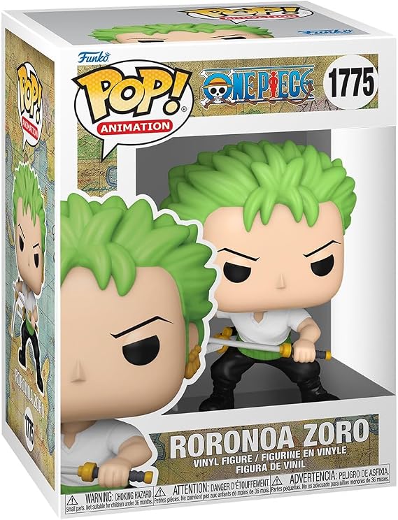 Funko POP! Animation: One Piece - Zoro - 1 in 6 Chance of Rare Chase