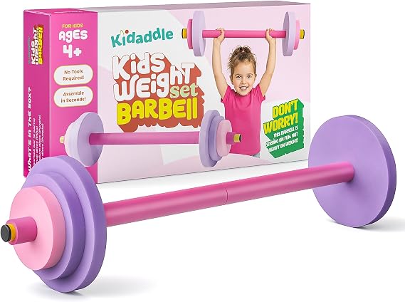 Modern Innovationsモダンイノベーションズ 子供用ウェイトセットおもちゃ、ベビーワークアウトウェイト、幼児向けの楽しいフィットネスとエクササイズ機器
