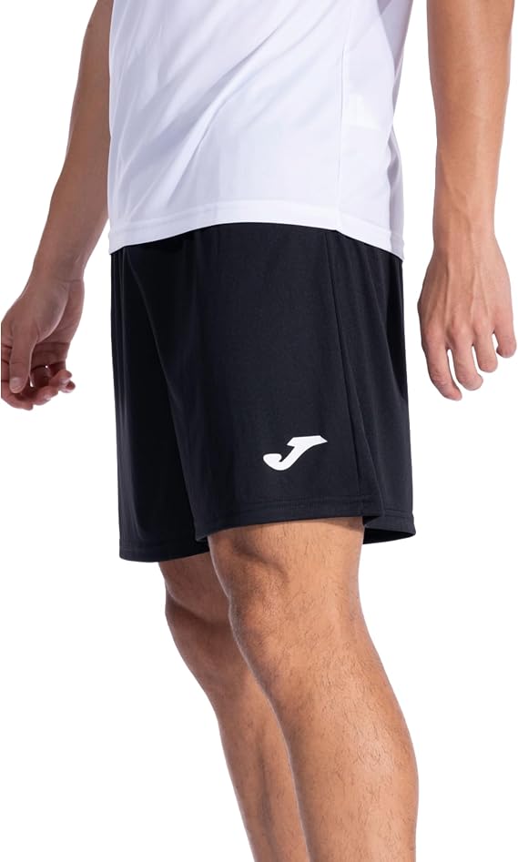 Joma Men's Sports Shorts - Elastic Waist and Drawstring Adjustment - Breathable and Quick-Drying Bermuda - Treviso