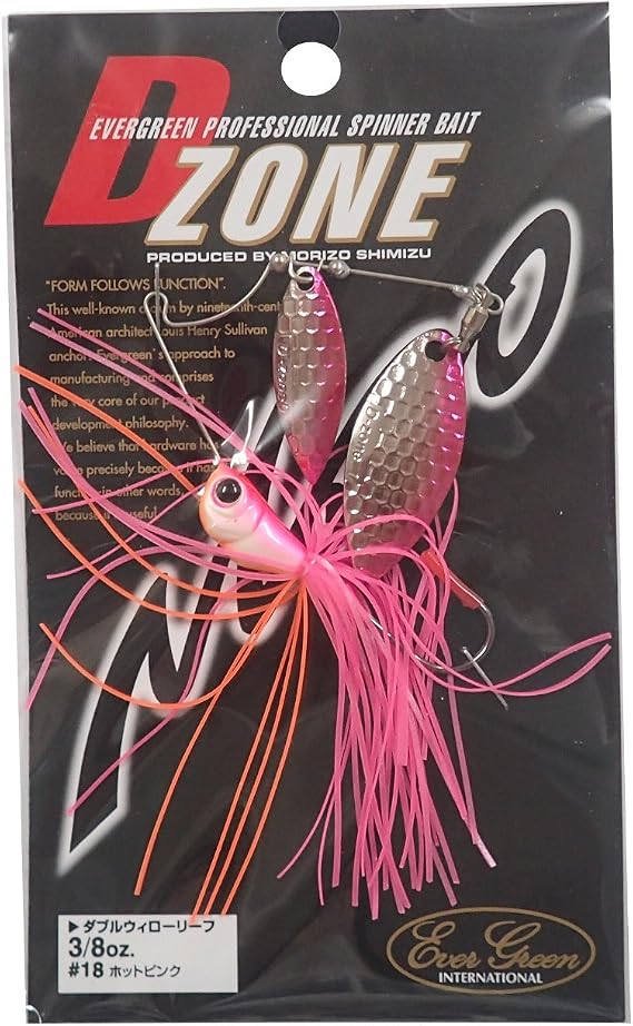 Evergreen Spinner Bait D Zone Double Willow Leaf