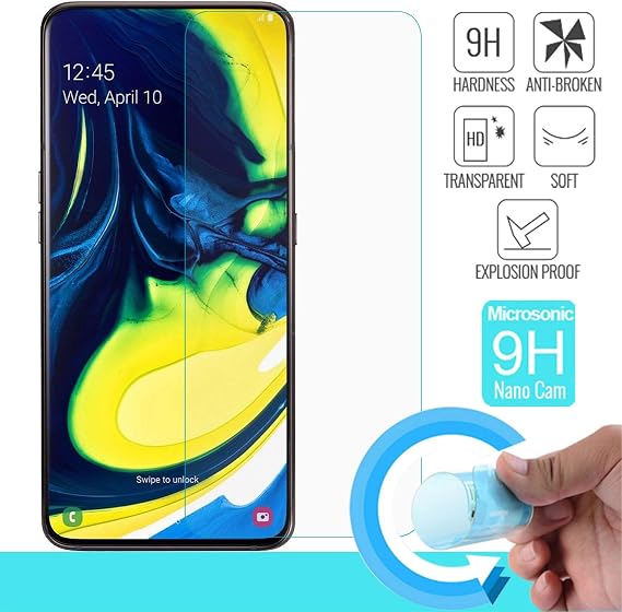 Microsonic Samsung Galaxy A80 Nano Cam Ekran koruyucu