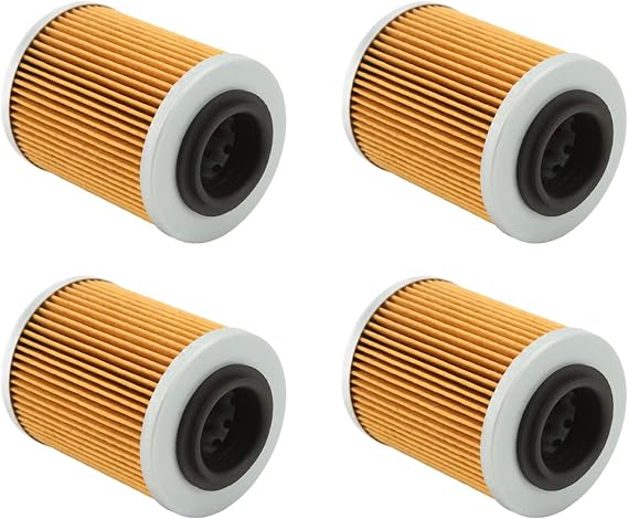 420256188 Oil Filter Pack of 4 KN152 HF152 Oil Filter Replacement for 330 400 450 500 2003 to 2017