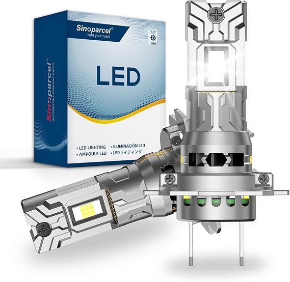 Sinoparcel H7 LED Headlight Bulbs, High Output, 6500K White