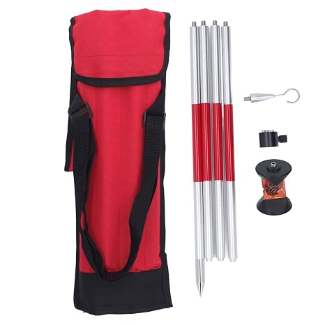 360 Degree Prism High Accuracy Durable Mini Reflector for Sokkia Versatile Total Station Surveying Poles