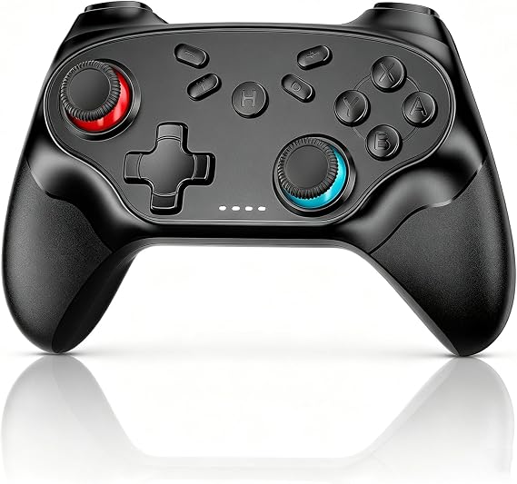 Nonbliep Wireless Controller for Nintendo Switch 2/1 Lite/OLED and PC, with Bluetooth, Turbo, Gyro Axis, Dual Vibration, and Screenshot, Compatible with Steam and Switch 2/1