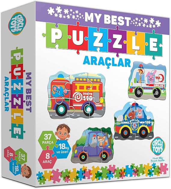 Circle Toys My Best Puzzle Araçlar