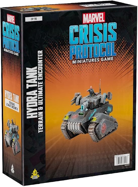 Atomic Mass Games Marvel Crisis Protocol Hydra Tank and Ultimate Encounter Terrain Pack | Miniatures Battle Game | Strategy Game for Adults | Ages 14+ | 2 Players | Avg. Playtime 90 Minutes | Made
