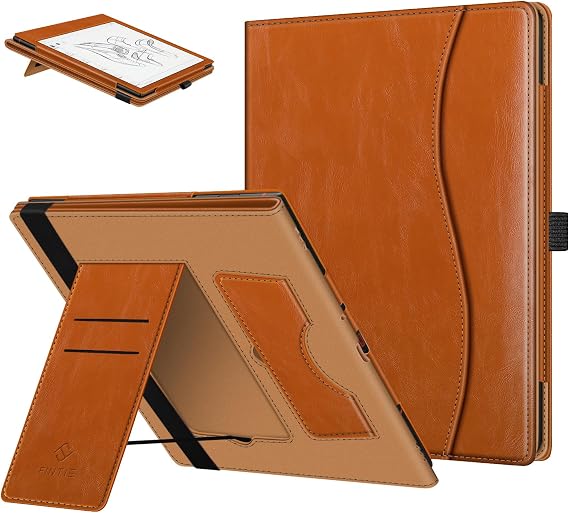 Fintie Stand Case for 10.3" Boox Note Air4 C /Air3 C/Air3 B/W, Brown