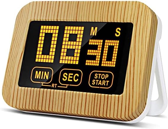 Kitchen Timer， Digital Countdown - Count Up Down Cooking Timer with Back Loud Alarm Directly Input Hours Minutes and Seconds