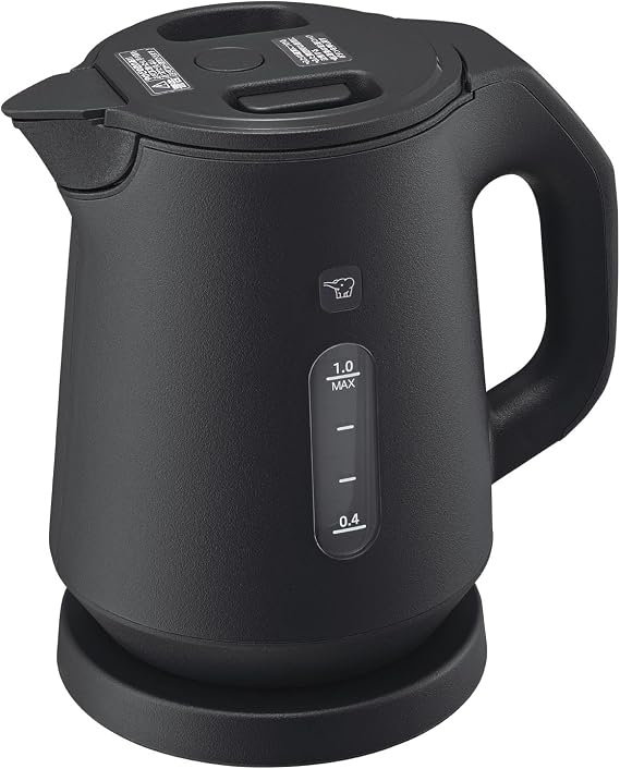 Zojirushi CK-KA10-BM Electric Kettle, 0.26 gal 1.0 L, Slate Black