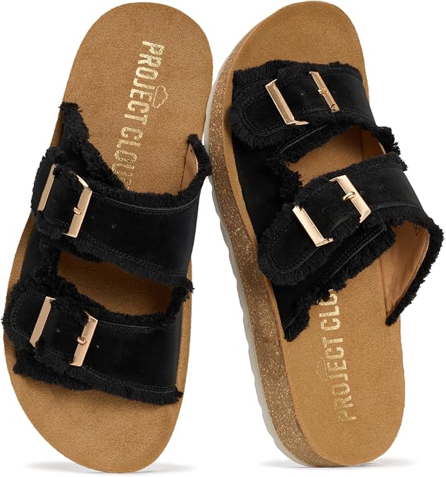 Project Cloud Comfortable Womens Sandals Platform Sandals for Women (Light)
