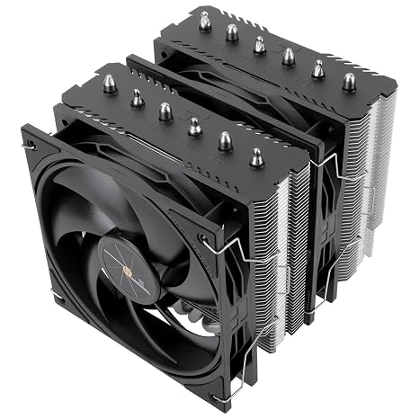 TR-Peerless Assassin 120 SE V3 CPU Cooler, 6 Heat Pipes AGHP Technology,155mm High, Computer CPU Cooling for AMD:AM4 AM5/Intel LGA 1851/1700/1150/1151/1200