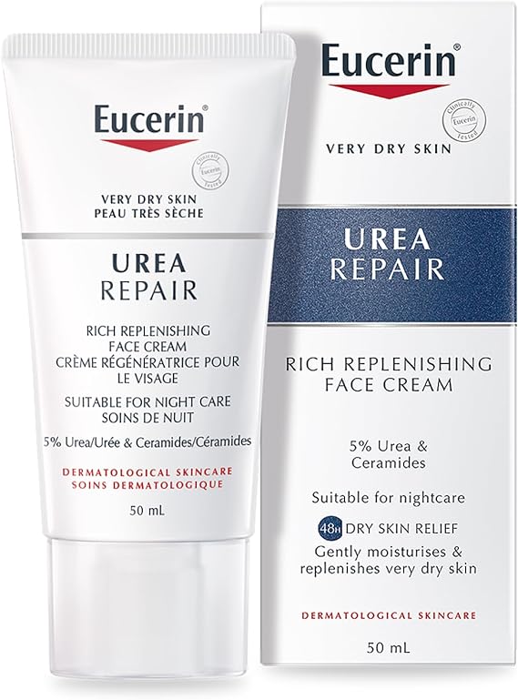 Eucerin Replenishing Face Cream Night 5% Urea 50ml