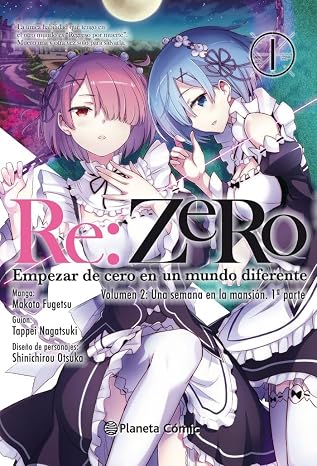 Re:Zero Chapter 2 nº 01/05: Empezar de cero en un mundo diferente. Volumen 2: Una semana en la mansión. 1ª parte: 1 (Manga Shonen)